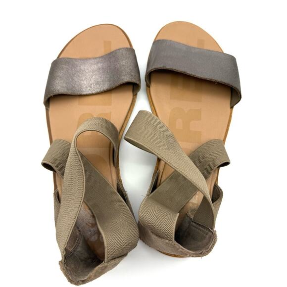 Sorel Ella II Sandal Ash Brown 7.5 - Picture 8 of 14